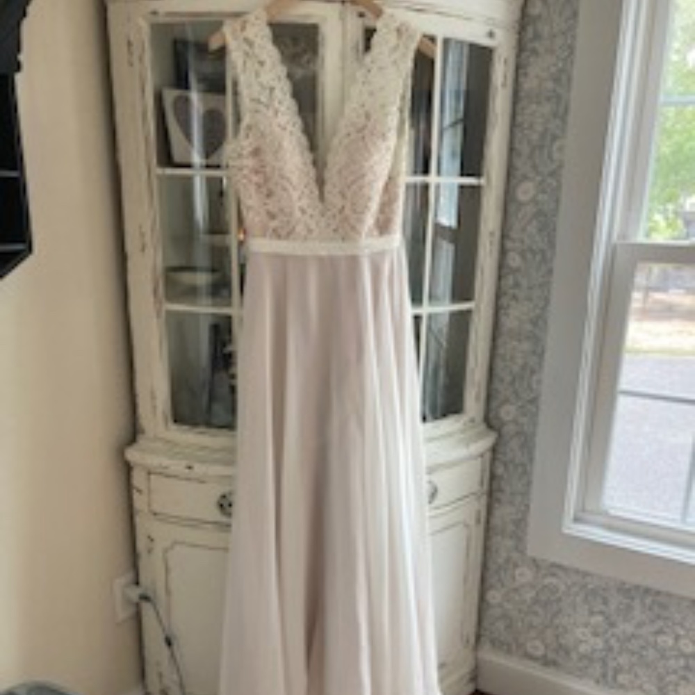 BHLDN Anthropologie wedding dress